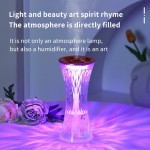 Humidificador de ar portátil pequeno para cintura pequena, mini grande volume de nevoeiro para casa, capacidade grande para quarto de escritório, melhor escolha para presentear