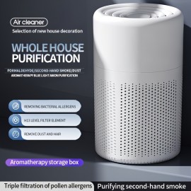 1 unidade, Purificador de Ar para Remoção de Fumaça e Odor Doméstico, Remoção de Formaldeído, Purificador de Íons Negativos, Aromatizantes de Ar para Sala de Aula, Quarto de Escola, Escritório, Presente de Halloween e Natal, Decoração de Ambiente