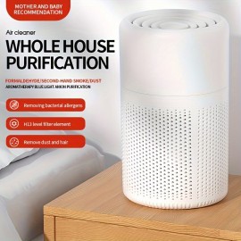 1 unidade, Purificador de Ar para Remoção de Fumaça e Odor Doméstico, Remoção de Formaldeído, Purificador de Íons Negativos, Aromatizantes de Ar para Sala de Aula, Quarto de Escola, Escritório, Presente de Halloween e Natal, Decoração de Ambiente