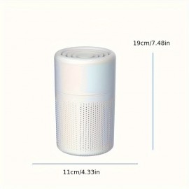 1 unidade, Purificador de Ar para Remoção de Fumaça e Odor Doméstico, Remoção de Formaldeído, Purificador de Íons Negativos, Aromatizantes de Ar para Sala de Aula, Quarto de Escola, Escritório, Presente de Halloween e Natal, Decoração de Ambiente