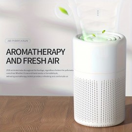 1 unidade, Purificador de Ar para Remoção de Fumaça e Odor Doméstico, Remoção de Formaldeído, Purificador de Íons Negativos, Aromatizantes de Ar para Sala de Aula, Quarto de Escola, Escritório, Presente de Halloween e Natal, Decoração de Ambiente
