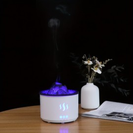 Difusor de Aromaterapia Volcano 8.79oz com Design Único - Tecnologia de Onda Sonora, Umidificador de Óleo Essencial para Casa, Quarto & Salas Grandes - Alimentado por USB