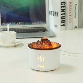 Difusor de Aromaterapia Volcano 8.79oz com Design Único - Tecnologia de Onda Sonora, Umidificador de Óleo Essencial para Casa, Quarto & Salas Grandes - Alimentado por USB
