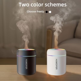 Difusor de Névoa Aromaterapêutica que Muda de Cor e Umidificador com Função de Névoa Fria, Luz Noturna e Promoção da Saúde das Plantas - Refresque e Purifique o Seu Quarto, Difusor de Aromaterapia