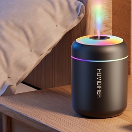 Difusor de Névoa Aromaterapêutica que Muda de Cor e Umidificador com Função de Névoa Fria, Luz Noturna e Promoção da Saúde das Plantas - Refresque e Purifique o Seu Quarto, Difusor de Aromaterapia