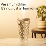 Umidificador de Atmosfera Avançado com Pedras Sintéticas, Grande Volume de Névoa para Quarto e Casa, Umidificador Criativo de Mesa Pequeno de Grande Capacidade, Ideal para Festas, Decoração Interior e Presentes, Melhor Presente de Aniversário e Natal