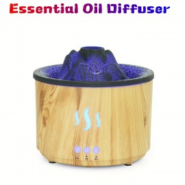 8.79oz Difusores Para Casa, Difusor De Óleo Essencial Difusores De Aromaterapia Ultrassônicos Aromaterapia Fragrante Difusor De Óleo Para Grande Sala De Escritório, Relógio Silencioso De Grão De Madeira. Quatro Estilos