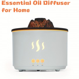 8.79oz Difusores Para Casa, Difusor De Óleo Essencial Difusores De Aromaterapia Ultrassônicos Aromaterapia Fragrante Difusor De Óleo Para Grande Sala De Escritório, Relógio Silencioso De Grão De Madeira. Quatro Estilos