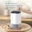 Purificador de Ar com Filtro de Alta Eficiência para Casa Pequena, Design Portátil, Adequado para Quartos, Escritórios e Salas de Estar, Filtra Eficazmente Fumaça, Pólen e Pelos de Animais, Purifica Rapidamente o Ar Interno, com Alcance de Purificação de
