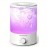 Um humidificador de névoa fria de 118,35 onças com recarga superior, grande capacidade, fácil de usar, seguro e conveniente para casa, 7 cores de luz noturna