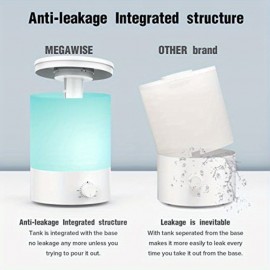 Um humidificador de névoa fria de 118,35 onças com recarga superior, grande capacidade, fácil de usar, seguro e conveniente para casa, 7 cores de luz noturna