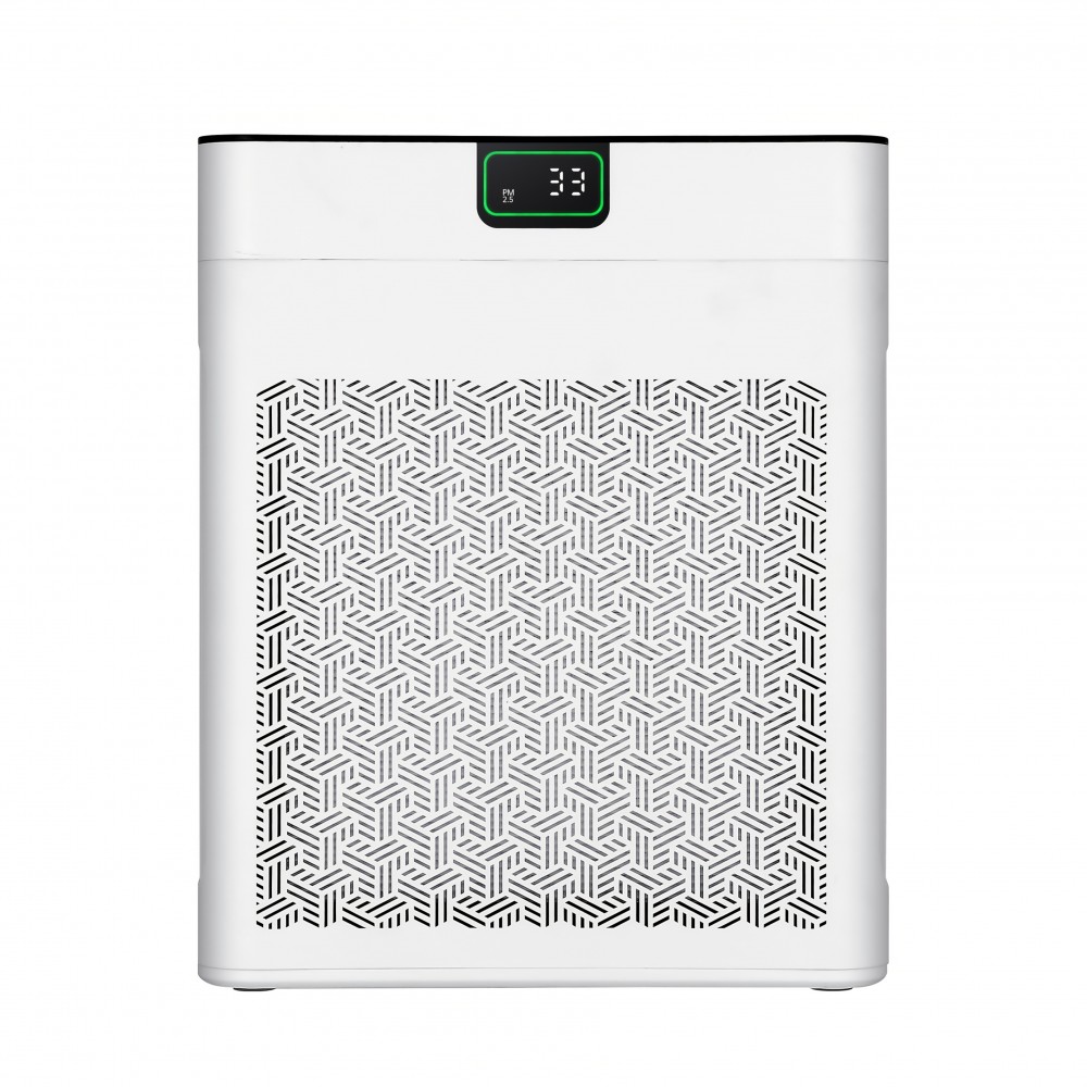 Purificadores de ar para casa, sala grande até 1740 pés quadrados, purificador de ar com filtro H13 HEPA e sensor de qualidade do ar com visor PM 2.5, purificador de ar para quarto, poeira, animais de estimação, fumo, poluente, branco