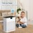 Purificadores de ar para casa, sala grande até 1740 pés quadrados, purificador de ar com filtro H13 HEPA e sensor de qualidade do ar com visor PM 2.5, purificador de ar para quarto, poeira, animais de estimação, fumo, poluente, branco