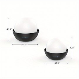 Conjunto de 2 Umidificadores Decorativos de Cerâmica Natural em Pedra Sem Eletricidade e sem Bateria para Quartos, Ótimos para Bebês