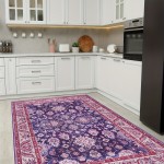 Tapete Macio, Estilo Boho, Lavável à Máquina, Ideal para Sala de Estar, Quarto, Escritório em Casa, Sala de Jogos e Cozinha, Decoração Residencial