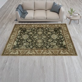Tapete Macio, Estilo Boho, Lavável à Máquina, Ideal para Sala de Estar, Quarto, Escritório em Casa, Sala de Jogos e Cozinha, Decoração Residencial
