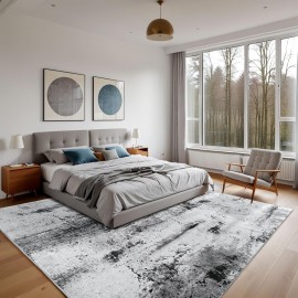 Tapete de Área Lavável, Carpete Não Deslizante e Sem Fios Soltos, Tapete de Entrada Interna, Tapete de Cozinha Bohemiano Tribal, Estilo Tradicional Vintage, Apropriado para Sala de Estar, Quarto, Escritório e Entrada da Frente da Casa, Decoração para Casa