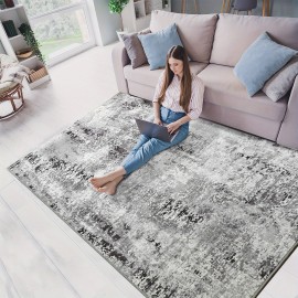 Tapete, Lavável à Máquina, Tapete de Pile Curto Não Perdente, Tapete Tribal Bohemiano para Cozinha, Tapete Tradicional Vintage, Adequado para Sala de Estar, Quarto, Escritório e Entrada da Porta da Frente, Presente, Decoração de Casa.