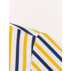 Camisa de botão de manga comprida com estampa azul e branca para homem - Elegante e casual, mistura de poliéster macio, fácil de cuidar (lavar à mão ou limpeza a seco), gola clássica, perfeita para negócios ou ocasiões sociais