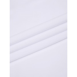 Camisas de vestir masculinas, sólidas, de manga comprida, elásticas, sem rugas, camisa formal, camisas de botão casual para negócios