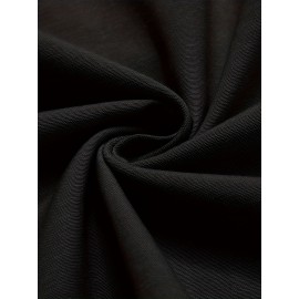 Camisa Oxford de manga comprida para homem, com botões e gola de banda, ideal para o verão na praia.