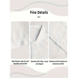 Camisa Masculina de Manga Curta com Estampa Geométrica e Frutas - Tecido Respirável Lavável à Máquina, Corte Regular com Bolso no Peito, Uso Casual ou Formal para Férias na Praia, Atividades ao Ar Livre, Clima Quente, Padrão Vibrante, Construção Durável, 