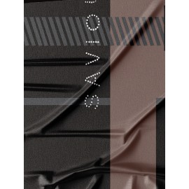 Camiseta Casual Masculina Preta Xadrez, 100% Poliéster, Gola Redonda, Lavável à Máquina - Todas as Estações, Xadrez Preto