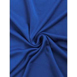 Conjunto de 6 Camisetas Esportivas Masculinas de Manga Longa Absorventes de Umidade - respiráveis, de secagem rápida, tecido de poliéster ligeiramente elástico - camiseta de cor sólida para esportes, fitness casual e vestuário casual