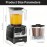 Liquidificador de Bancada 1400W, Tecnologia Total para Smoothies, Liquidificador de Tamanho Completo com Capacidade de 68.33oz para Gelo, Frutas Congeladas, Molhos, Sorvetes, Milkshakes e Sucos