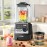 Liquidificador de Bancada 1400W, Tecnologia Total para Smoothies, Liquidificador de Tamanho Completo com Capacidade de 68.33oz para Gelo, Frutas Congeladas, Molhos, Sorvetes, Milkshakes e Sucos