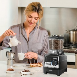 Liquidificador de Bancada 1400W, Tecnologia Total para Smoothies, Liquidificador de Tamanho Completo com Capacidade de 68.33oz para Gelo, Frutas Congeladas, Molhos, Sorvetes, Milkshakes e Sucos