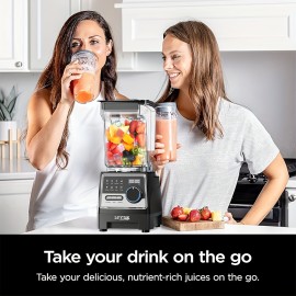 Liquidificador de Bancada 1400W, Tecnologia Total para Smoothies, Liquidificador de Tamanho Completo com Capacidade de 68.33oz para Gelo, Frutas Congeladas, Molhos, Sorvetes, Milkshakes e Sucos