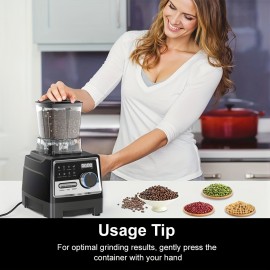 Liquidificador de Bancada 1400W, Tecnologia Total para Smoothies, Liquidificador de Tamanho Completo com Capacidade de 68.33oz para Gelo, Frutas Congeladas, Molhos, Sorvetes, Milkshakes e Sucos