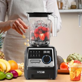 Liquidificador de Bancada 1400W, Tecnologia Total para Smoothies, Liquidificador de Tamanho Completo com Capacidade de 68.33oz para Gelo, Frutas Congeladas, Molhos, Sorvetes, Milkshakes e Sucos