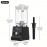 Aeitto Blender, Liquidificadores para Cozinha com Motor de 1500 Watts, Capacidade Grande de 68 Oz, Liquidificadores Profissionais de Bancada para Triturar Gelo, Bebidas Geladas (Preto)