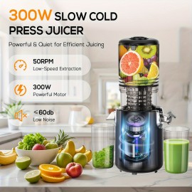 Máquinas de espremer sucos Celiberry Cold Press, 5.3