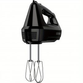 MX3200B Liquidificador de mão de 6 velocidades com Turbo Boost, preto