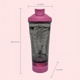 Copo Liquidificador Elétrico Portátil de 20oz - Mistura Rápida, À Prova de Vazamentos, Livre de BPA, Recarregável por USB para Shakes de Proteína & Smoothies em Movimento