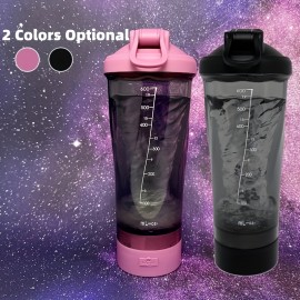 Copo Liquidificador Elétrico Portátil de 20oz - Mistura Rápida, À Prova de Vazamentos, Livre de BPA, Recarregável por USB para Shakes de Proteína & Smoothies em Movimento