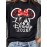 Camiseta Oficial Disney Minnie Mouse Feminina - Algodão Macio com Laço Vermelho e Estampa de Cogumelo - Roupa Leve para Festas, Presente de Aniversário, Moda Casual Verão, Tecido Respirável, Merchandise Oficial da Disney para Adultos