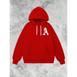 Moletom com capuz masculino solto, feito de mistura de algodão, com bolso, casaco para outono e inverno, adequado para uso no outono e inverno. Roupas esportivas, ideais para presentes de feriado, presentes preferidos.