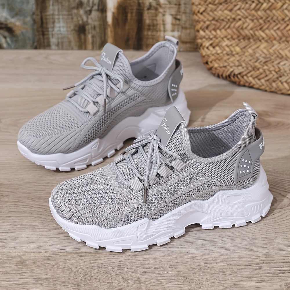 Verão Nova Chegada Mulheres Tênis de Corrida de Malha para Todas as Estações - Ultra-Breathable Leve Low-Top com Sola de Conforto Macio | Tênis de Verão para Exterior Lavável à Mão