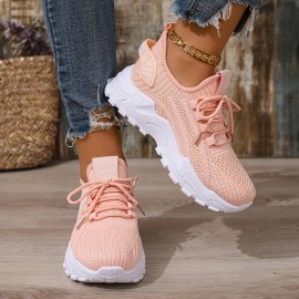 Verão Nova Chegada Mulheres Tênis de Corrida de Malha para Todas as Estações - Ultra-Breathable Leve Low-Top com Sola de Conforto Macio | Tênis de Verão para Exterior Lavável à Mão
