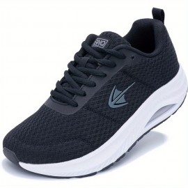 Sapatos de caminhada para mulheres, com amortecimento, para corrida, ginásio, antiderrapantes, respiráveis, para treino, desportos, ténis atléticos