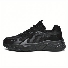 Bestseller Sapatos Retro Masculinos - Tênis Respiráveis de Sola Grossa com Aumento de Altura, Solado Antiderrapante & Design Leve para Esportes Casuais e Vestuário Casual - Tamanhos Grandes Disponíveis em Cores Neutras, Calçados Vintage, Fechamento com Ca