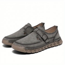 As novas sapatos preguiçosos da estação europeia de, sapatos de pai de tamanho grande para homem, sapatos casuais respiráveis ​​para todas as estações e sapatos de caminhada com sola macia