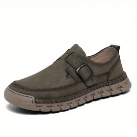 As novas sapatos preguiçosos da estação europeia de, sapatos de pai de tamanho grande para homem, sapatos casuais respiráveis ​​para todas as estações e sapatos de caminhada com sola macia