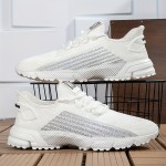 Sapatos Masculinos De Cano Baixo Com Cadarço, Respiráveis E Confortáveis, Para As Quatro Estações, Moda Casual, Sapatos De Corrida E Tênis