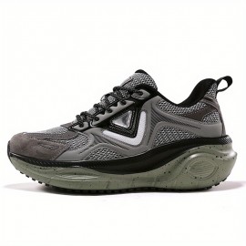 Sapatos de corrida de alta elasticidade e absorção de choque, ideal para casais, com design casual e deslizamento anti-escorregamento, perfeitos para atividades ao ar livre e tendências de moda.