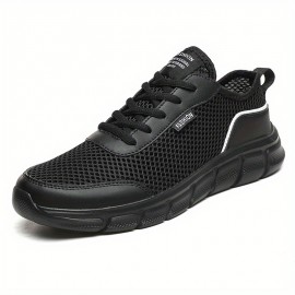 Novo Tamanho Grande Masculino Esportes Escalada Caminhada Casual Confortável Malha Sapatos de Caminhada ao Ar Livre